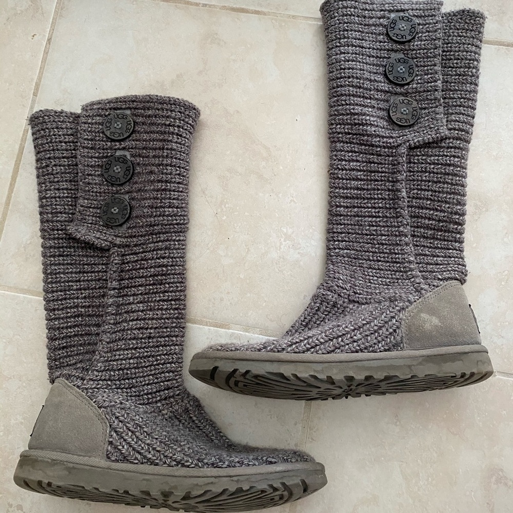 Grey Cardi ugg boots
